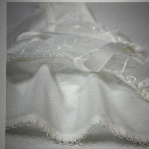 Brand New Sexy Bow Front Mesh White Panties Various - Picture 4 of 6